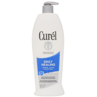 Curel, デイリーヒーリング、乾燥肌向けオリジナルローション、約591 ml（20液量オンス）