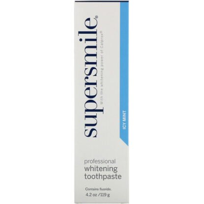 Supersmile, プロフェッショナルホワイトニング歯磨き粉、アイシーミント、119 g