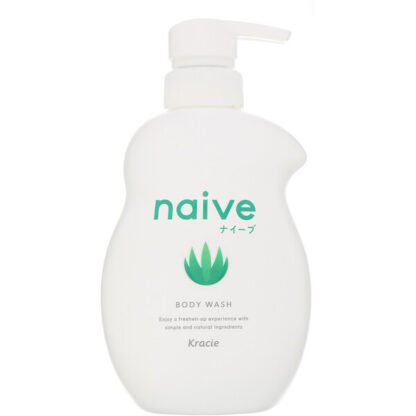 Kracie, ナイーブ、ボディウォッシュ、アロエ、530ml（17.9fl oz）