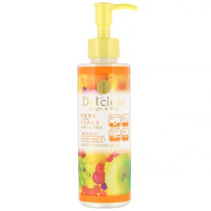 Meishoku, DetClear（DETクリア）、ブライト＆ピール、フルーツピーリングジェリー、ミックスフルーツ、180ml（6.1fl oz）