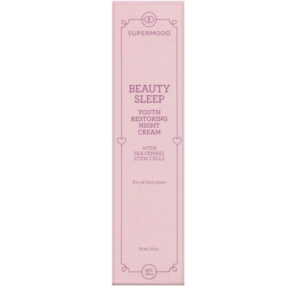 Supermood, ビューティースリープ、ユースリストアリングナイトクリーム、30ml（1fl oz）