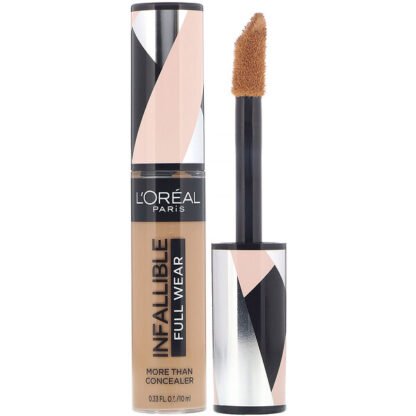 L'Oreal, インファリブルフルウェアモアザンコンシーラー、410アーモンド、10 ml