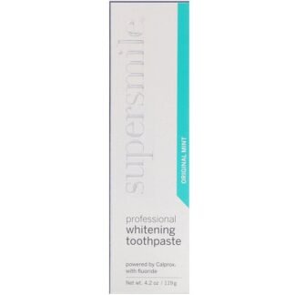 Supersmile, プロフェッショナルホワイトニング歯磨き粉、オリジナルミント、119 g