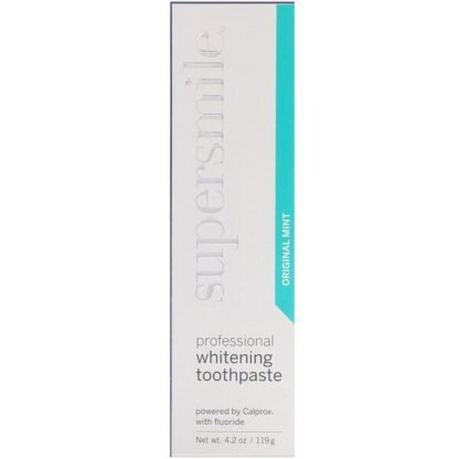 Supersmile, プロフェッショナルホワイトニング歯磨き粉、オリジナルミント、119 g