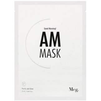 Meg Cosmetics, Good Morning AM Mask, 1 Sheet, 0.84 fl oz (25 ml)
