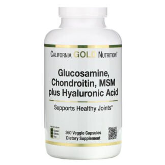 California Gold Nutrition, グルコサミンコンドロイチン、MSM＋ヒアルロン酸、ベジカプセル360粒