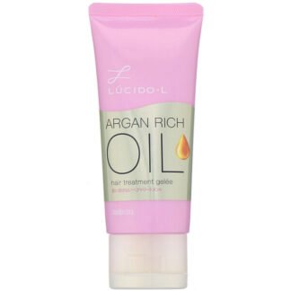 Mandom, ルシードエル、アルガンリッチオイル、ヘアトリートメントジェル、80 g(2.8 oz)