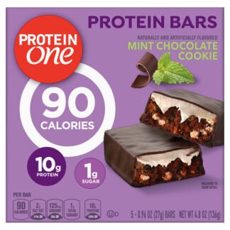 Protein One, Protein Bars, Mint Chocolate Cookie, 5 Bars, 4.8 oz (136 g)