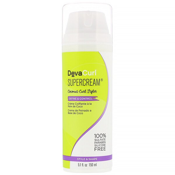 DevaCurl, スーパークリーム、ココナッツ、カールスタイラー、150 ml