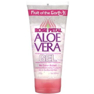 Fruit of the Earth, Rose Petal, Aloe Vera Gel, 6 oz (170 g)