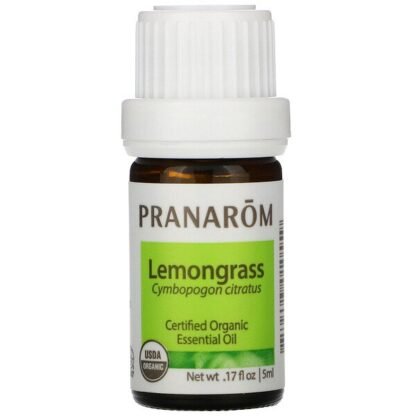 Pranarom, Essential Oil, Lemongrass, .17 fl oz (5 ml)