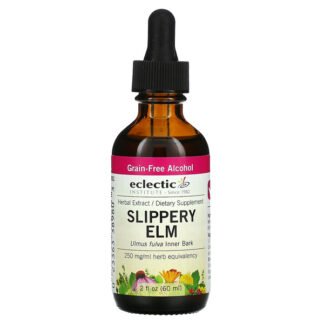 Eclectic Institute, スリッパリーエルム、 2 fl oz (60 ml)