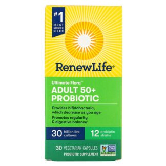 Renew Life, Ultimate Flora, Colon Care Probiotic, 30 Vegetarian Capsules