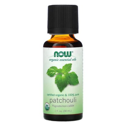 Now Foods, オーガニックエッセンシャルオイル、パチョリ、30ml（1液量オンス）