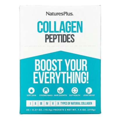 Nature's Plus, Collagen Peptides, 20 Stick Packets, 0.37 oz. (10.5 g) Each