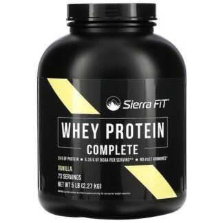 Sierra Fit, Whey Protein Complete, Vanilla, 5 lbs (2.27 kg)