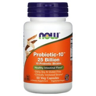 Now Foods, プロバイオティクス-10 250億、ベジカプセル50錠