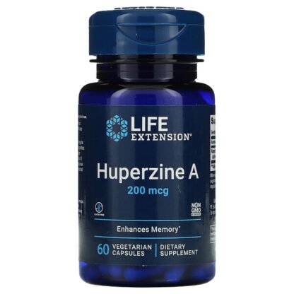 Life Extension, フペルジンA、200mcg、ベジカプセル60粒