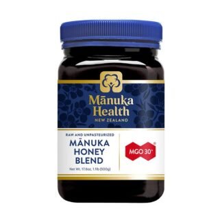 Manuka Health, マヌカハニーブレンド、MGO30+、500g（1.1ポンド）