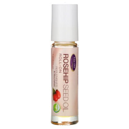 Life-flo, ローズヒップシード、オイルロールオン、7 ml（0.24オンス）