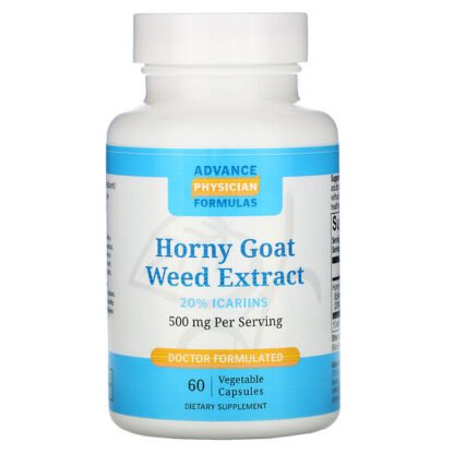 Advance Physician Formulas, ホーニー・ゴート・ウィード・エキス、500 mg、カプセル60 錠