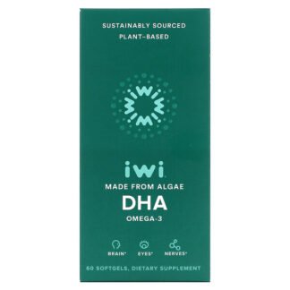 iWi, DHA Omega-3, 60 Softgels