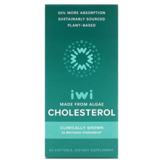 iWi, Cholesterol, Supports Cardiovascular Health, 60 Softgels