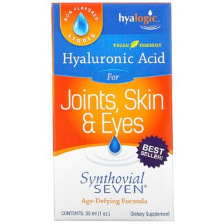 Hyalogic, ヒアルロン酸, シンソビアルセブン（Synthovial Seven）, 1液量オンス（30 ml）