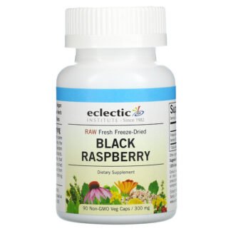 Eclectic Institute, Black Raspberry, 300 mg, 90 Veg Caps