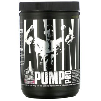 Universal Nutrition, Animal Pump Pro（アニマルポンププロ）、非刺激プレワークアウト、ストロベリーレモネード、440g（15.5オンス）