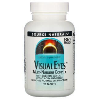 Source Naturals, ビジュアルアイズ、 マルチ栄養コンプレックス、 90タブレット