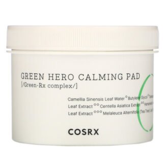 Cosrx, ワンステップ・グリーンヒーロー・コーミングパッド、70枚入、4.56 fl oz