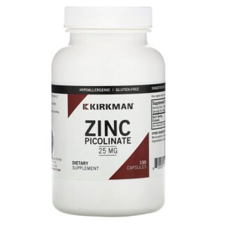 Kirkman Labs, ピコリン酸亜鉛、25mg、150粒