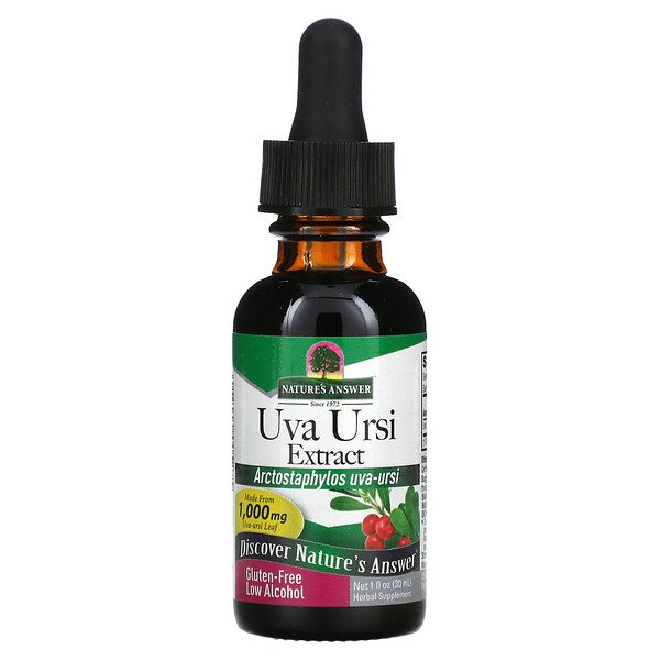 Nature's Answer, ウヴァウルシ、 低 アルコール、 1000 mg、 1 fl oz (30 ml)