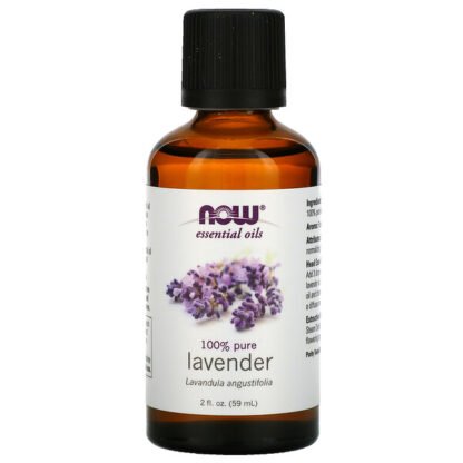 Now Foods, エッセンシャルオイルズ, ラベンダー, 2 液量オンス (59 ml)