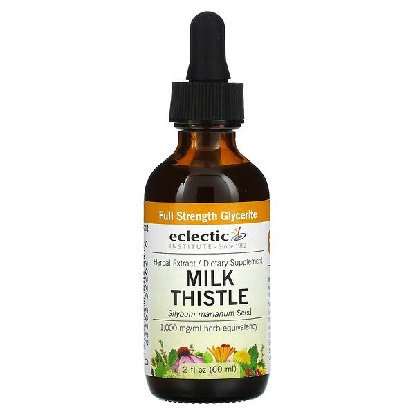 Eclectic Institute, ミルクシスル、2 fl oz (60 ml)