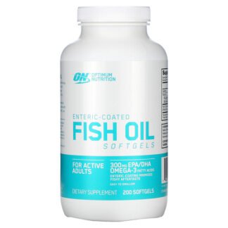 Optimum Nutrition, 腸溶性フィッシュオイル, 200ソフトゼリー