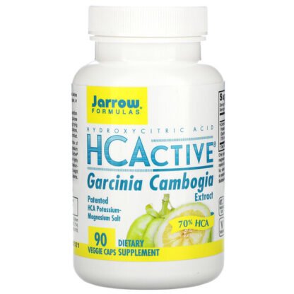 Jarrow Formulas, HCActive（HCアクティブ）ガルシニアカンボジアエキス、ベジカプセル90粒