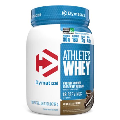 Dymatize Nutrition, Athlete's Whey、クッキー&クリーム味、792g