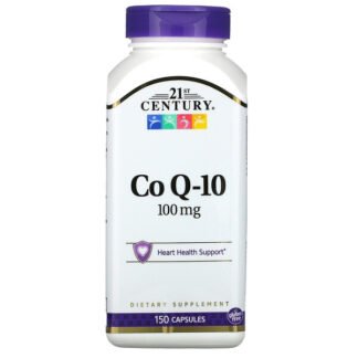 21st Century, コエンザイムQ10、100mg、150粒