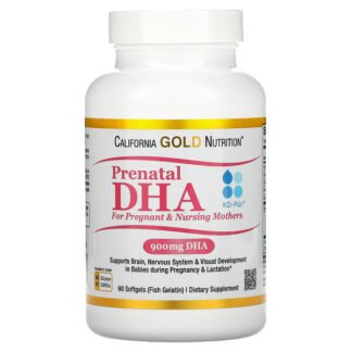 California Gold Nutrition, 妊娠期・授乳期の女性用DHA、450mg、ソフトジェル60粒