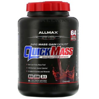 ALLMAX Nutrition, QuickMass（クイックマス）、ラピッドマスゲインカタリスト、チョコレート、2.72kg（6ポンド）