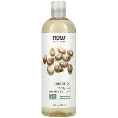 Now Foods, ソリューション、キャスターオイル、16液量オンス (473 ml)