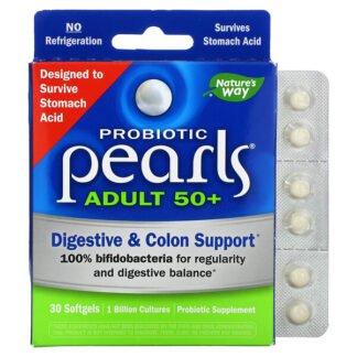 Enzymatic Therapy, プロバイオティック・パールズ・アダルト 50+、30ソフトジェル
