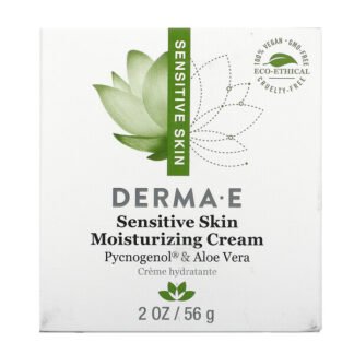 Derma E, スーシング・モイスチャライジングクリーム, 2 オンス (56 g)