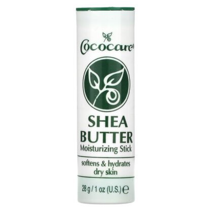 Cococare, シアバターモイスチャライジングスティック、28g（1オンス）