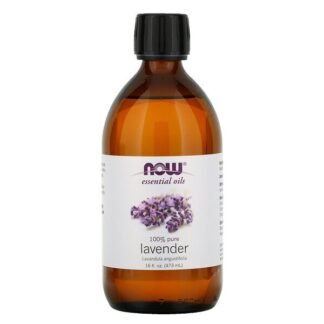 Now Foods, エッセンシャルオイル、 100%天然ラベンダー、 16液量オンス (473 ml)