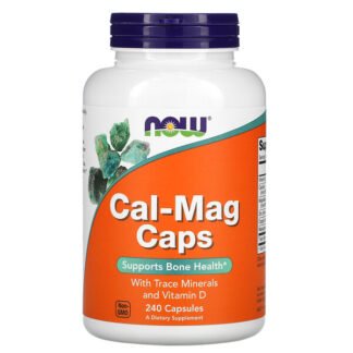 Now Foods, カルシウムマグネシウムカプセル、240粒