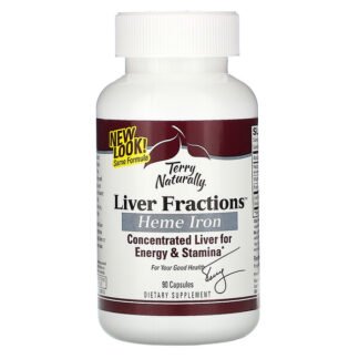 Terry Naturally, Liver Fractions（肝臓エキス）、90粒
