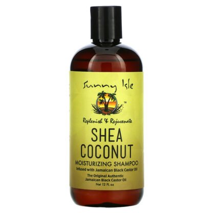 Sunny Isle, Shea Coconut Moisturizing Shampoo, 12 fl oz